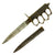 Original U.S. WWI Model 1918 Mark I Trench Knife by AU LION with Steel Scabbard Original Items