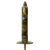 Original U.S. WWI Model 1918 Mark I Trench Knife by AU LION with Steel Scabbard Original Items