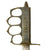Original U.S. WWI Model 1918 Mark I Trench Knife by AU LION with Steel Scabbard Original Items