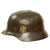 Original German WWII Named Army Heer M40 Single Decal Chicken Wire Helmet with 56cm Liner - EF64 Original Items