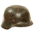 Original German WWII Named Army Heer M40 Single Decal Chicken Wire Helmet with 56cm Liner - EF64 Original Items