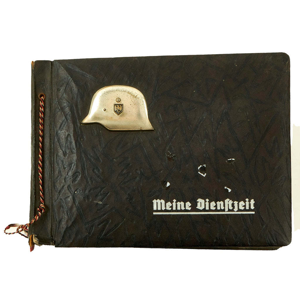 DRAFT Original German WWII Heer Army Personal Photo Album - 155 Photos Original Items
