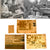 Original German WWII Unused Panzerkampfwagen Tiger Complete 1:20 Scale Paper Model Training Set by Dr. M. Matthiesen & Co. With Building Instructions, dated 1944 - 3 Build Sheets Original Items