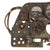 Original Extremely Rare German WWII Luftwaffe Me 109 Bf 109 Cockpit Instrument Panel with Original Gauges Original Items