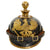 Original German WWI Prussian M1895 Artillery Gilded Pickelhaube Helmet - Kugelhelm Original Items