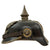 Original German WWI Prussian M1915 Infantry EM/NCO Pickelhaube Spiked 56cm Helmet - dated 1915 Original Items