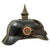 Original German WWI Prussian M1915 Infantry EM/NCO Pickelhaube Spiked 56cm Helmet - dated 1915 Original Items