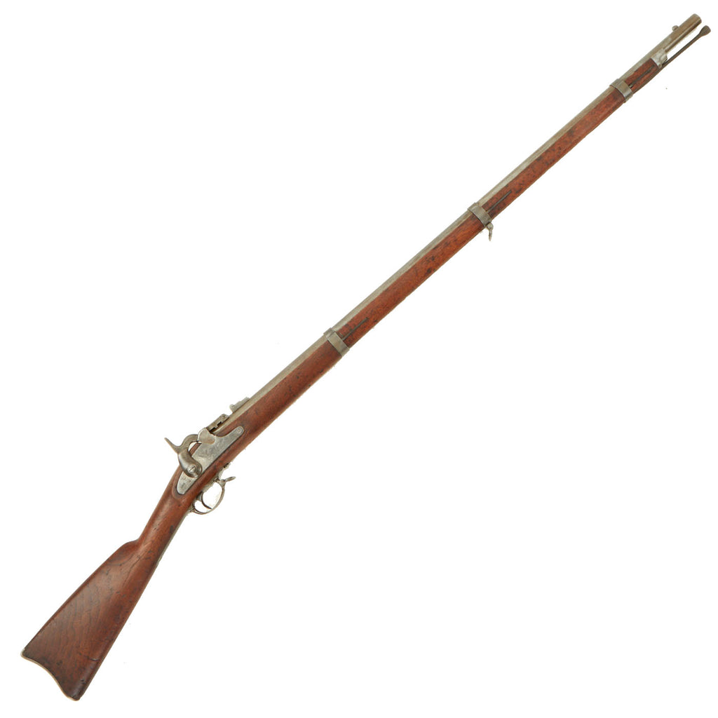 Original U.S. Civil War Springfield M-1861 by Parker Snow Converted to Miller Patent Breechloading Rifle - dated 1863 Original Items