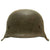 Original German WWII M42 Single Decal Luftwaffe Helmet with Textured Paint - NS64 Original Items