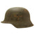 Original German WWII M42 Single Decal Luftwaffe Helmet with Textured Paint - NS64 Original Items