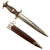 Original German WWII SA Dagger by Rare Maker F.J. Frenzel of the Sudetenland with Scabbard - RZM M7/116 Original Items