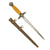 Original WWII German 2nd Model Luftwaffe Dagger by "Siegfried" E. Pack & Söhne with Scabbard Original Items