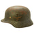 Original German WWII Luftwaffe M35 Double Decal Named Helmet - marked Q66 Original Items