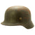 Original German WWII Luftwaffe M35 Double Decal Named Helmet - marked Q66 Original Items