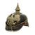 Original Imperial German WWI Prussian EM/NCO Infantry M1915 Pickelhaube Spiked Helmet Original Items