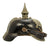 Original Imperial German WWI Prussian EM/NCO Infantry M1915 Pickelhaube Spiked Helmet Original Items