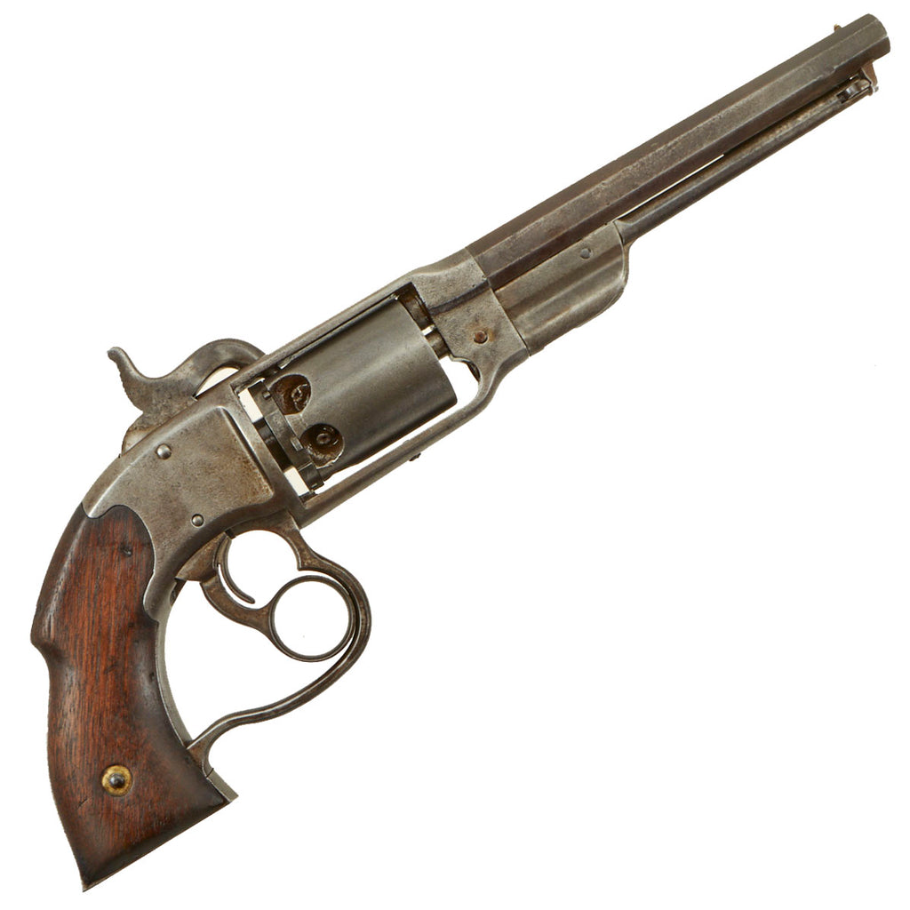 Original U.S. Civil War Savage 1861 Navy Model .36 Caliber Percussion Revolver - Serial No 6394 Original Items