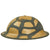 Original Canadian WWII Brodie MkII Steel Helmet with Original Desert Camouflage Paint - Dated 1941 Original Items