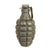 Original U.S. Pre-WWII Inert MkII Pineapple Fragmentation Grenade w/ “Cutback” Fuze Original Items