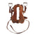 Original U.S. WWI 11 Inch McClellan Style Saddle with Stirrups & Quarter Straps by Rock Island Arsenal - Dated 1917 Original Items