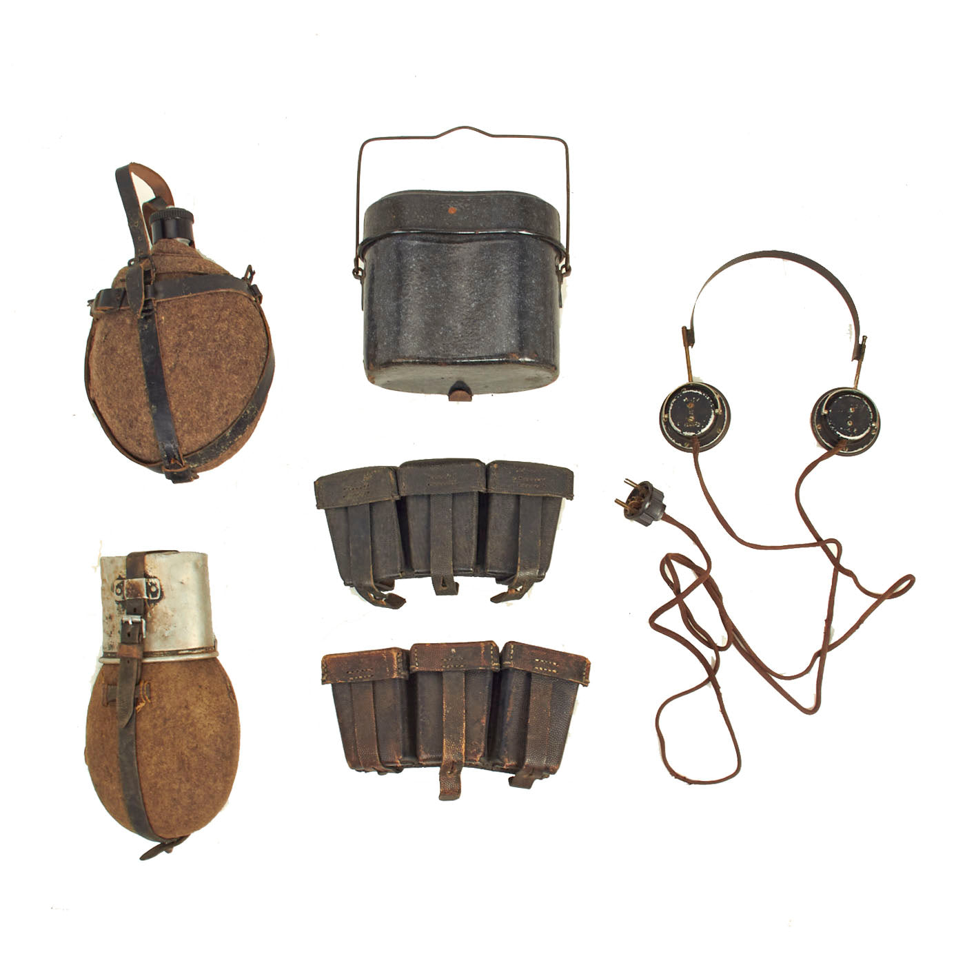 Original German WWII Feldausrüstung Field Gear Lot