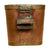 Original U.S. WWII Era Ship’s Crew Made Brass Rail Mounted Binoculars Case “For The Captain’s Use Only” Original Items