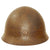 Original Japanese WWII Type 90 Army Helmet with Complete Liner and Chinstrap - Tetsubo Original Items