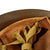 Original Japanese WWII Type 90 Army Helmet with Complete Liner and Chinstrap - Tetsubo Original Items