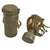 Original German WWII M30 2nd Model Size 3 Gas Mask with Filter, Canister, & Spare Lenses - dated 1938 & 1939 Original Items