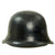 Original German WWII Late War M34 NSDAP Double Decal Civic Police Steel Helmet with 56cm Liner - Ordnungspolizei Original Items