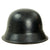 Original German WWII Late War M34 NSDAP Double Decal Civic Police Steel Helmet with 56cm Liner - Ordnungspolizei Original Items