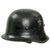 Original German WWII Late War M34 NSDAP Double Decal Civic Police Steel Helmet with 56cm Liner - Ordnungspolizei Original Items