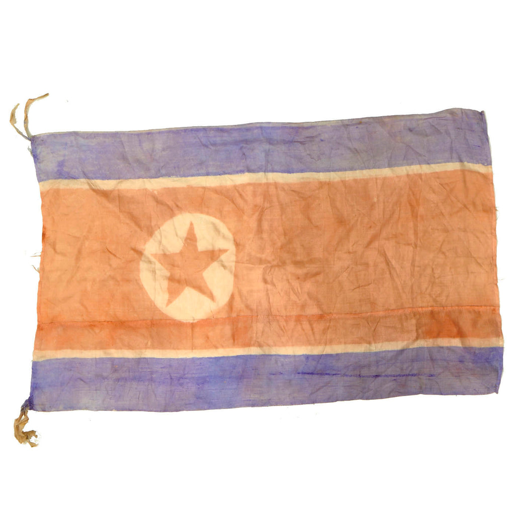 Original U.S. Korean War Captured Flag of North Korea - 21 ½” x 31 ½” Original Items