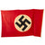 Original German WWII NSDAP National Socialist Party Double Sided Political Flag - 4ft. x 6ft. Original Items