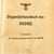Original German Pre-WWII NSDAP 5th Edition Organization Book With Extensive Color Plates - Published 1938 New Made Items