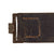 Original German WWII Tropical Afrikakorps Web Tab Steel Buckle by Berg und Nolte dated 1942 With Leather Belt - B&N 42 Original Items