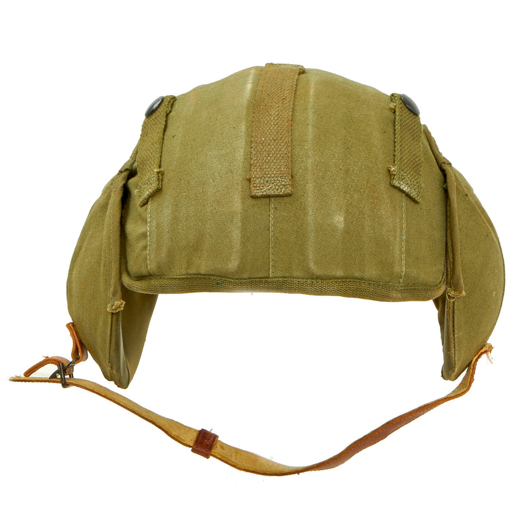 Original U.S. WWII USAAF Bomber Crew M4A2 Flak Helmet - Unissued Original Items