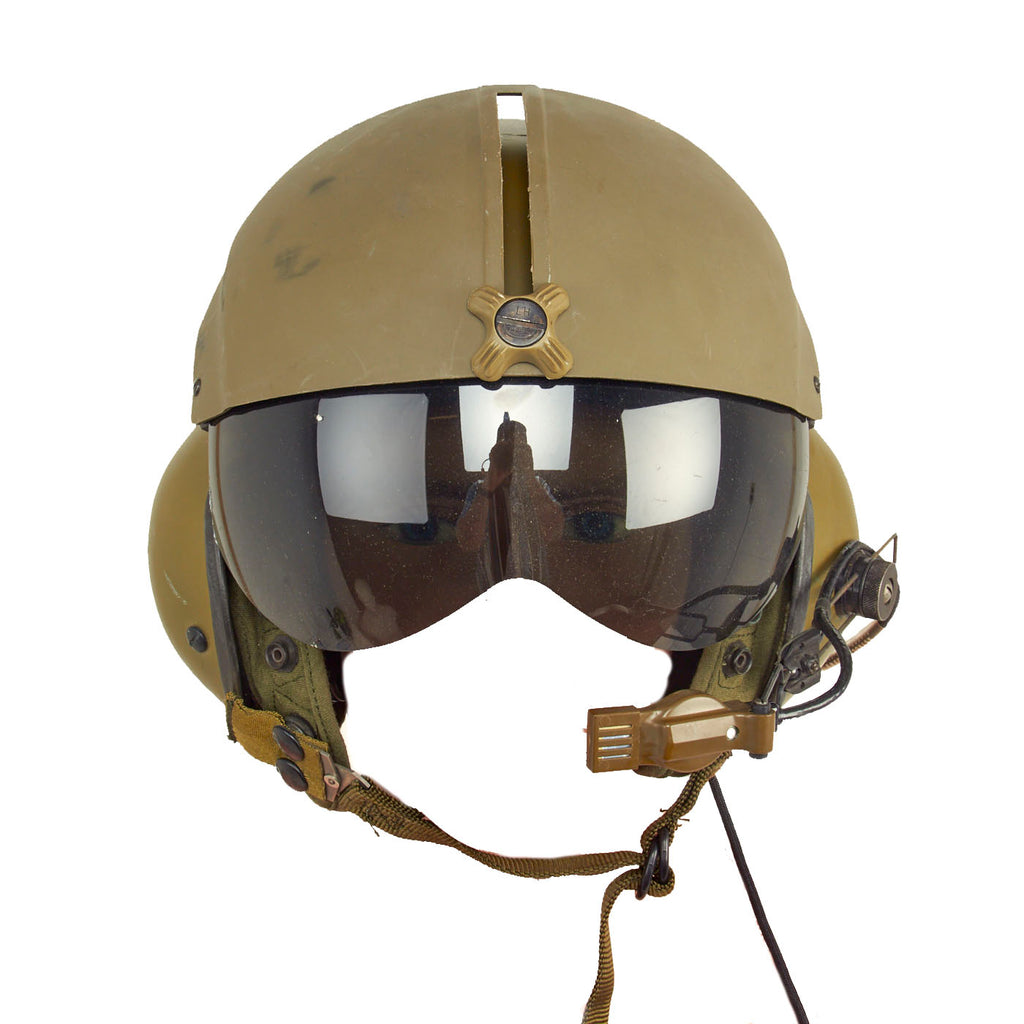 Original U.S. Vietnam War Helicopter Pilot Gentex SPH-4 Helmet - Dated 1971 Original Items