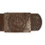 Original German WWII Heer Army Belt with Steel Buckle by WERNER LINKER - dated 1939 & 1940 Original Items