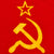 Original Soviet Union Cold War Era 1991 Dated Communist Flag Lot of 2 - 23 ½” x 50 ½” & 18 ½” x 28” Original Items