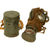 Original Imperial German WWI M1917 Ledermaske Gas Mask with Canister, filter - dated 1918 Original Items
