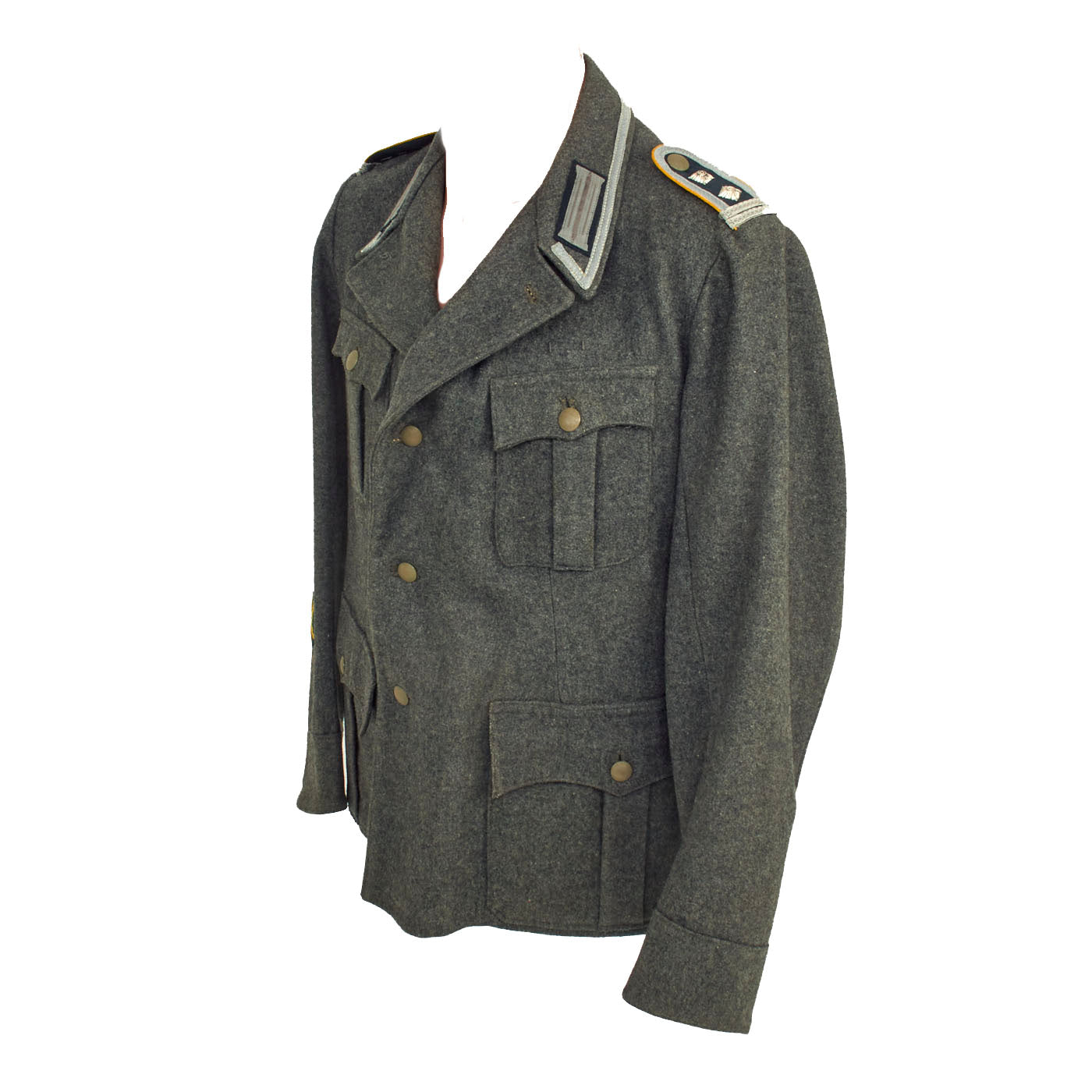 Original German WWII Italian-made Heer Cavalry Fahnenjunker-Oberwachtm ...