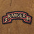 Original U.S. WWII 3rd Ranger Battalion Named Ike Jacket Featuring Custom Made Ranger Scrolls With Overseas Cap and Dog Tags - Staff Sergeant Russell W. Barns Original Items