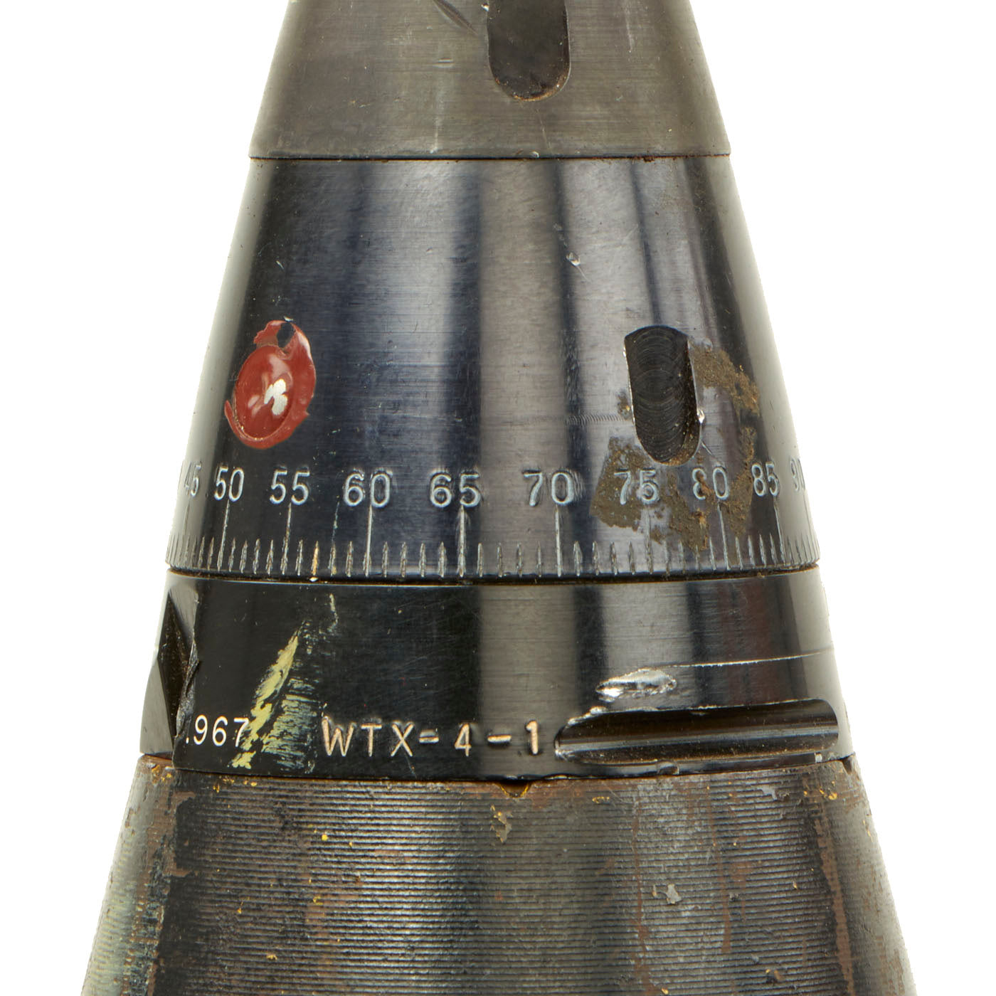 Howitzer Shell Fuse Original U.S. WWII M102 Howitzer 105mm Artillery Shell with Vietnam Er ...