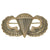 Original U.S. WWII Sterling Silver Airborne Jump Wings by Bell Trading Post - Pin Back Parachutist Badge Original Items