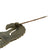Original U.S. WWII US Army Airborne Glider Wings Badge - Marked Sterling Original Items