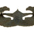 Original U.S. WWII US Army Airborne Glider Wings Badge - Marked Sterling Original Items