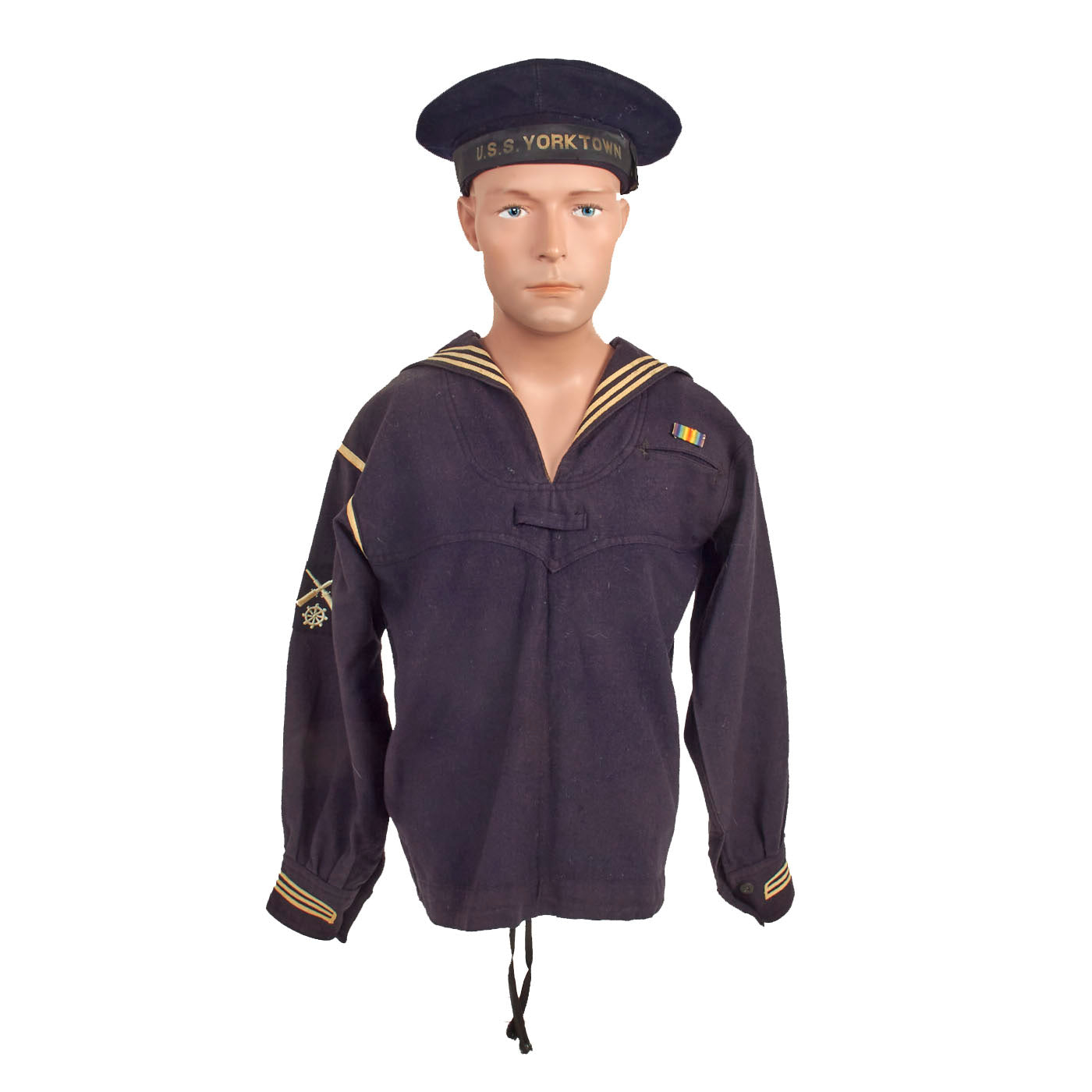Original U.S. WWI US Navy Gunners Mate Service Dress Blue Uniform Set International Military Antiques Original U.S. WWI US Navy Gunners Mate Service Dress Blue Uniform Set International Military Antiques