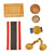 Original German WWI Imperial German Medal, Ribbon and Buckle Lot - 24 Items Original Items