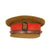 Original British WWII British Royal Army Officers Green Visor With Bullion Insignia Original Items